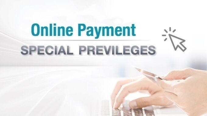 Online payment = 150,000