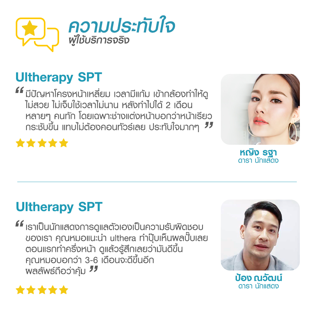 Ultherapy SPT ยกกระชับ