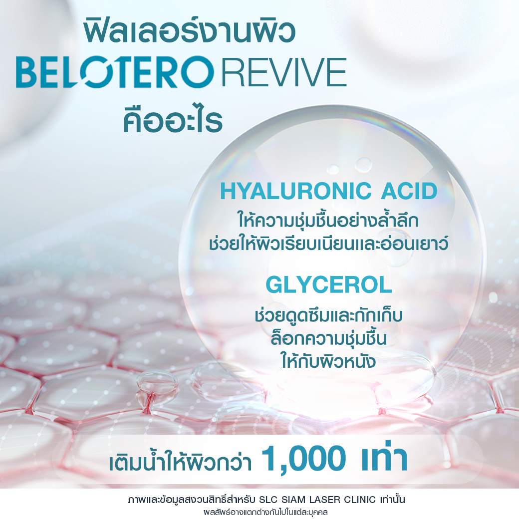 ฟิลเลอร์งานผิว, Belotero Revive, Belotero, ผิวฉ่่ำน้ำ, Filler