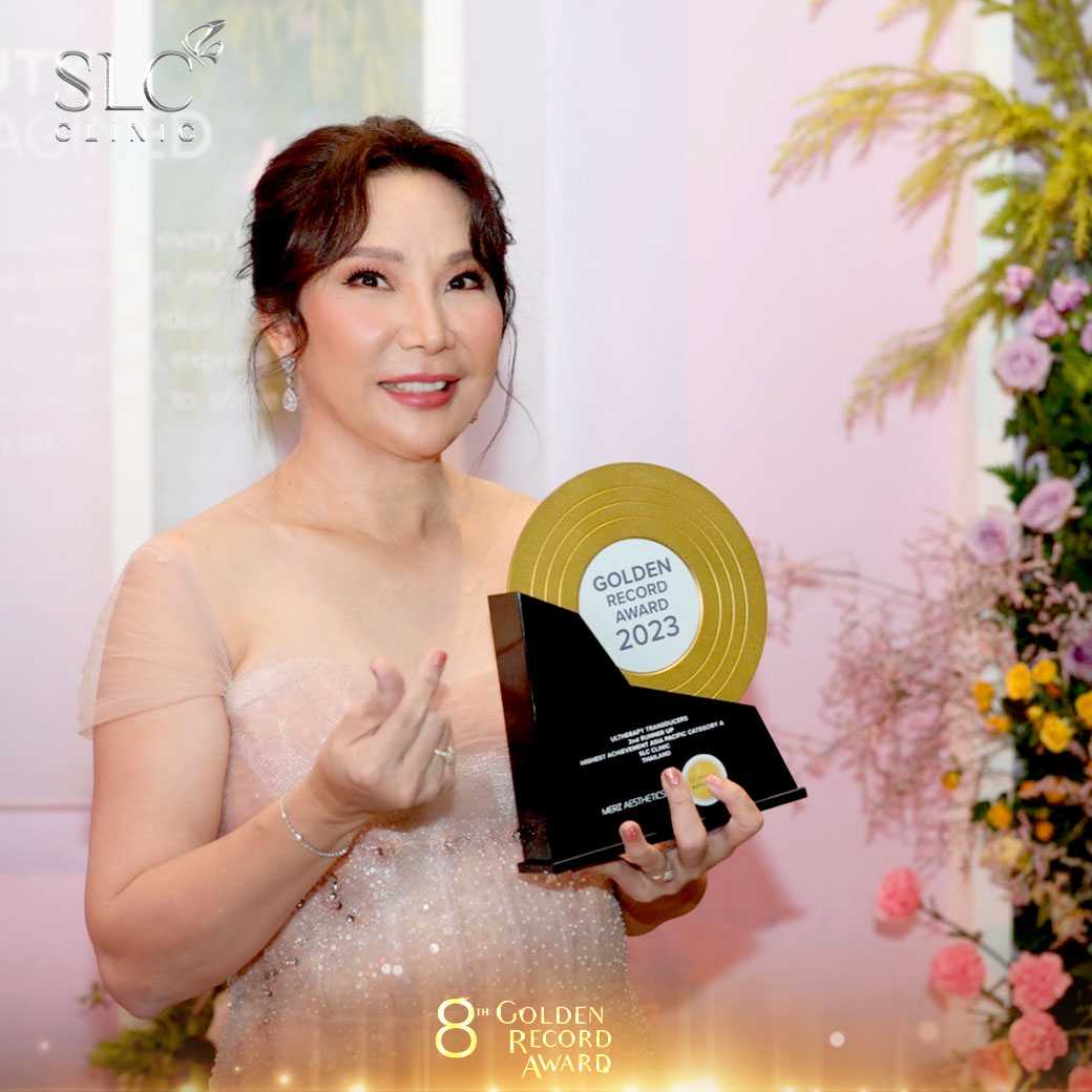 รับรางวัล,ยกกระชับ,ตัวจริงเรื่องยกกระชับ,Ultherapy,รางวัลยกกระชับ,รางวัลระดับ Asia Pacific,SLC คว้ารางวัล,Golden Record Award 2023,Golden Record Award,SLC Clinic,SLC,เอสแอลซี คลินิก,ยกกระชับ,ยกกระชับ SLC,ยกกระชับ SLC Clinic