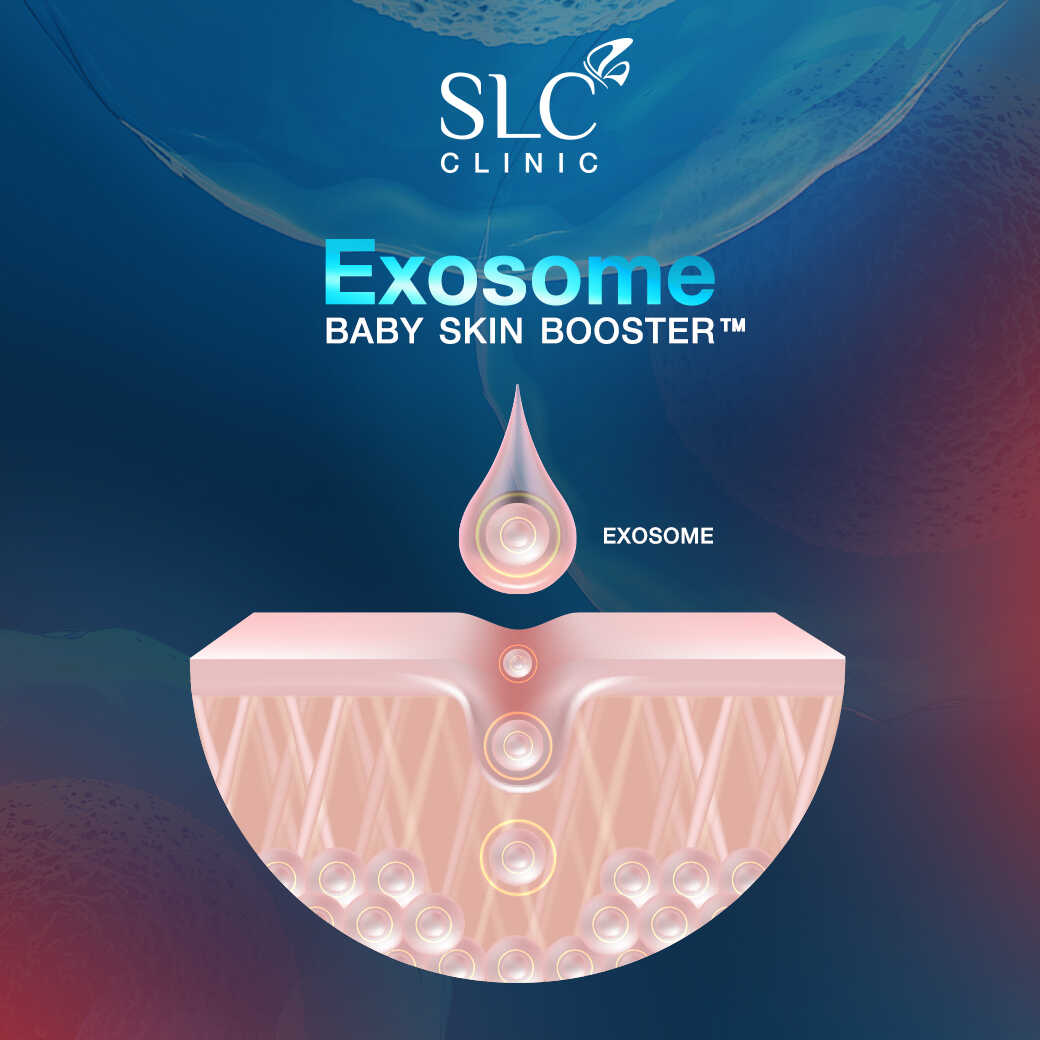 Exosome เอ็กซ์โซโซม หน้าเด็ก เหมือนผิวเด็ก วิตามินบูสต์ผิวเด็ก Baby Skin Booster™️ เบบี้สกินบูสเตอร์ คืนผิวเด็กเด้งฟู