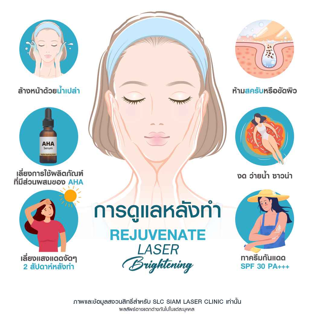 Rejuvenate Laser Brightening_เลเซอร์หน้าใส ลดฝ้า กระ จุดด่างดำ 