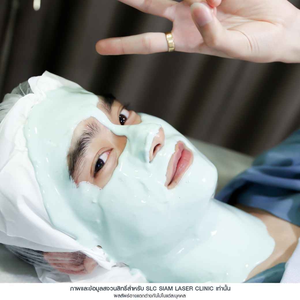 SoftMask_มาสก์ชาเขียว_มาสก์หน้า_Mask face_Green tea Mask