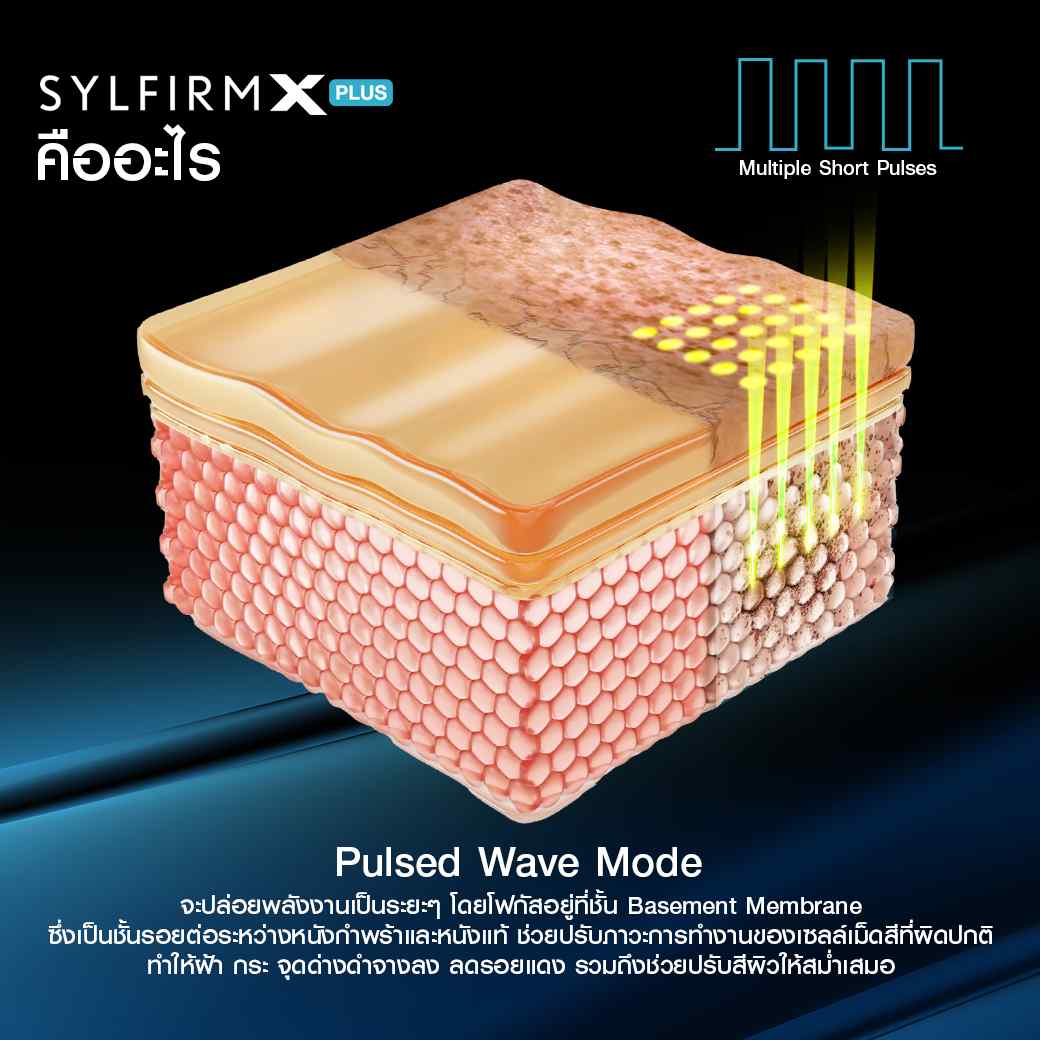 Sylfirm X Plus, กระชับรูขุมขน, ลดฝ้า, จุดด่างดำ, ลดรอยแดง, หลุมสิว,งานผิว,ผิวใส,ลดกระ,ลดจุดด่างดำ,ลดรอยดำ,ผิวเนียน,